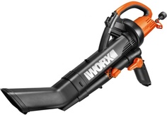 Воздуходувка-пылесос WORX WG505E, черный