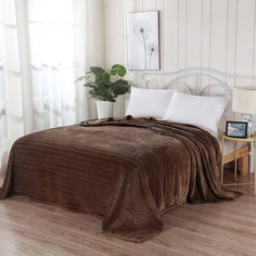 Плед "Калипсо", цвет: кофе, 220х240 см Sofi dе Marko