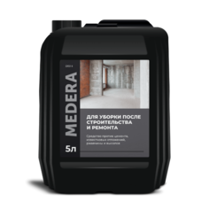 Средство для уборки после строительства и ремонта, концентрат Alfa-20 1/100, 5 л Medera