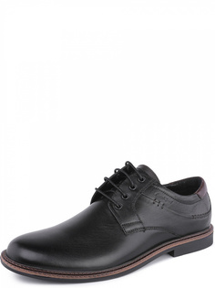 Туфли мужские quattrocomforto 58-1437-881 черные 45 RU