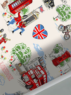 Простынь Сказка -Лондон- 240х215 см евро