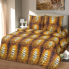 Комплект постельного белья 2 спальный с европростыней Волшебная долина АРТПОСТЕЛЬ