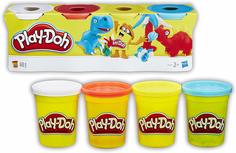 Набор пластилина Hasbro Play Doh 4 баночки