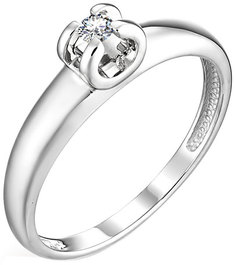 Кольцо помолвочное из белого золота с бриллиантом р.17.5 Империал K0239-220 Imperial