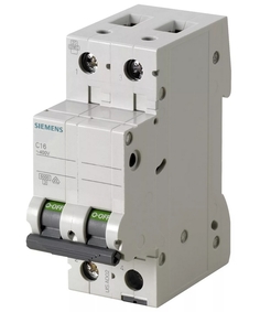 Автоматический выключатель Siemens 230/400V 6KA, 1-ПОЛ., C, 16A