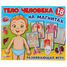 ИГРА-ОДЕВАЙКА НА МАГНИТАХ УМНЫЕ ИГРЫ ОДЕНЬ КУКЛУ ТЕЛО ЧЕЛОВЕКА 240Х200Х60 ММ