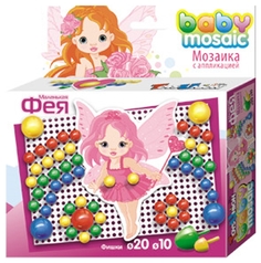 Мозаика с аппликацией Фея Toys Union