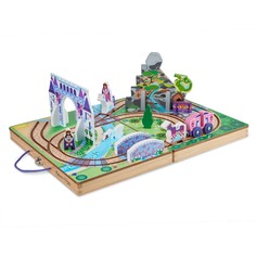 Транспортный набор в чемоданчике Melissa & Doug Королевская дорога