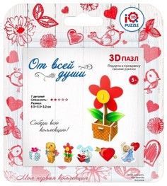 3D пазл Iq 3D Puzzle Цветочек
