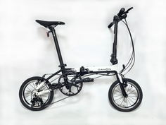 Велосипед DAHON K3 складной, White Black. Насос в подс. штыре