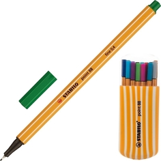 Линер Stabilo Point, 0,4 мм, 20 штук, в пенале