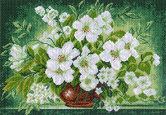 Канва с рисунком Матренин посад Айсберг нежности, 37*49 см 1000