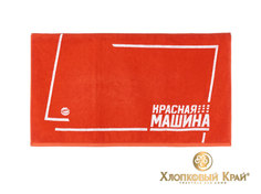 Полотенце банное 40x70 Красная машина Хлопковый край