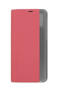 Чехол Zibelino Clear View Activ для Samsung A21s (A217) (красный) с магнитом