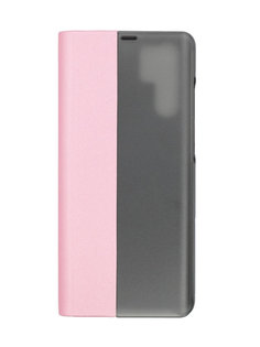 Чехол Zibelino Clear View Activ для Huawei P30 Pro (розовый) с магнитом
