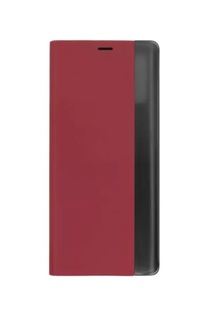 Чехол Zibelino Clear View Activ для Samsung S20 Ultra (красный) с магнитом