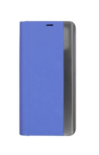 Чехол Zibelino Clear View Activ для Samsung M51 (M515) (синий) с магнитом