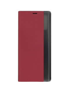 Чехол на Samsung A02 (A022)/ Самсунг А02 (красный) с магнитом Zibelino
