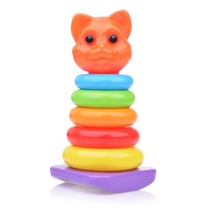 Игрушка пластм,Пирамидка качалка кошка, ОРИОН