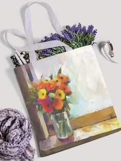 Сумка женская JoyArty Ваза цветов на подоконнике