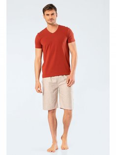 Пижама мужская Cacharel 2211 бежевая XXL