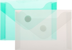 Папка-конверт на кнопке Attache А7, 105*74 мм, 180 мкм