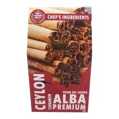 Корица Цейлонская в палочках ALBA Rathna Producers, 30 гр.