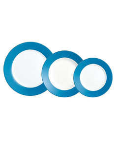 Столовый сервиз ЭВЕРАРТИ ЛОФТ БЛЮ 18 предметов 6 персон Luminarc