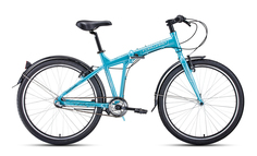 Велосипед Forward Tracer 26 3.0 2021 One Size deepskyblue/white