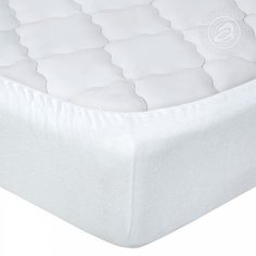 Простынь на резинке 90х200 (борт 20 см) махровая Подснежник АРТПОСТЕЛЬ