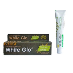 Зубная паста Wgite Glo Отбеливающая натуральная белизна 100г