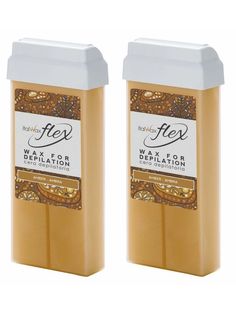 Набор Воск ITALWAX Flex в картридже Янтарь 100 мл. x 2 шт.