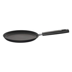 Сковорода блинная FISKARS Hard Face 1052229, 22см, черный
