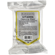 Очищающие салфетки Raraskin для лица Vitamin 30 шт