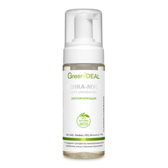 Пенка-мусс для умывания GreenIdeal «Бережное очищение и увлажнение» 150 мл