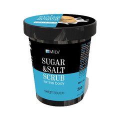Сахарно-солевой скраб MILV для тела Sweet Touch, 250 г
