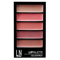 Палетка помад для губ LN, Colour Rich, тон 02
