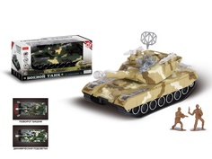 Игровой набор ZHORYA произвольное движение, поворот башни, звук, свет,31*14*15 см ZY342105