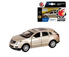 Игровой набор Пламенный мотор М 1:43, металл, Cadillac SRX, золотая, 12 см 870484