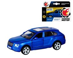 Игровой набор Пламенный мотор М 1:45, металл, Bentley Bentayga, синяя, 12 см 870485