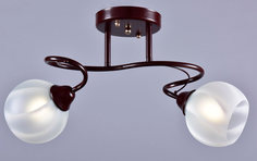 Люстра потолочная РОССВЕТ РС22555 BRN+FG/2C