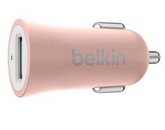 Автомобильное зарядное устройство Belkin F8M730bt USB 2.4A rose gold
