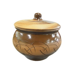 Горшок БК для жаркого №10 старина Борисовская керамика