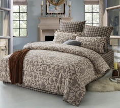 Постельное белье сатин Сайлид B-171 евро Cleo