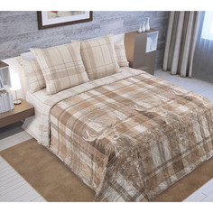 Покрывало стеганное 220х210 см перкаль Время года Текс-Дизайн