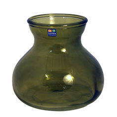 Ваза NiNaGlass _92-024 Ваза Дана проз.крш.зел.375С