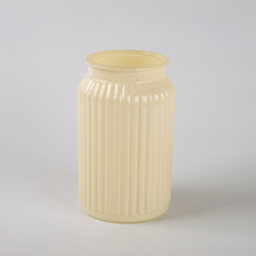 Ваза NiNaGlass 92-022 Ваза Реана проз.крш.крем.опал. h200 (И)