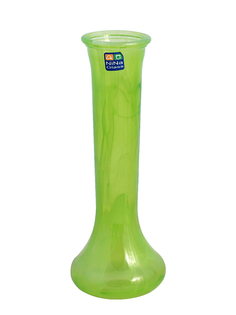 Ваза NiNaGlass _92-042-21 см. Ваза алеб.крш.лайм.