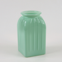 Ваза NiNaGlass 92-023 Ваза Ханна проз.крш.мята.опак.331С h185 (И)