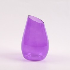 Ваза NiNaGlass 90-014 Ваза Либеро №3 проз.крш.темн.сир.L200